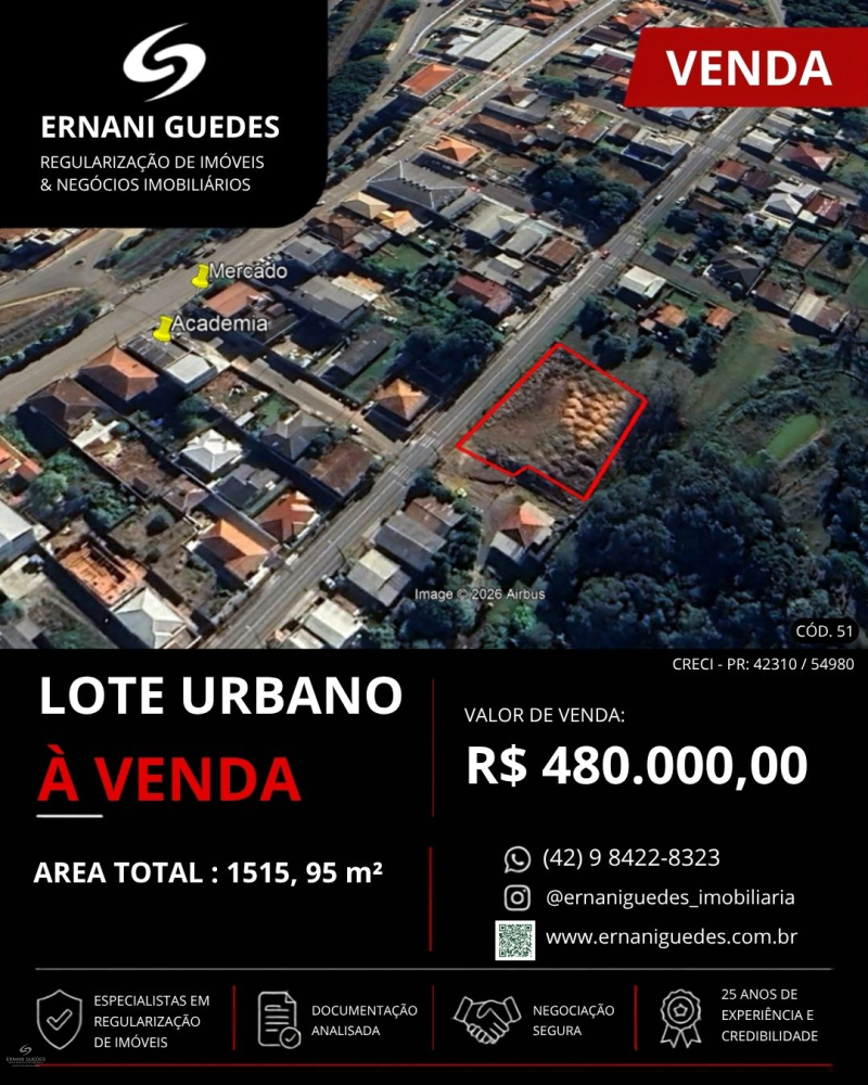 Rua Horácio Nunes - Teixeira Soares /PR