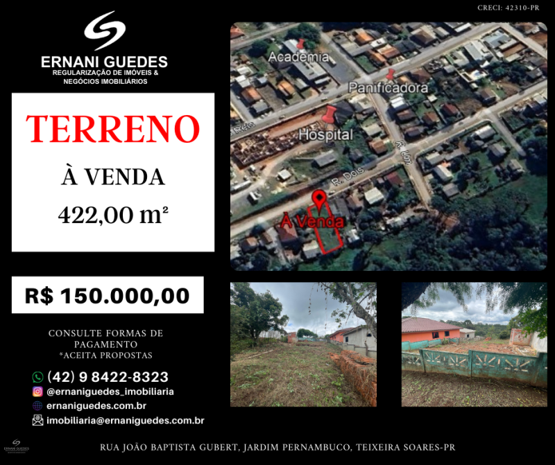 Rua João Baptista Gubert, Loteamento Pernambuco