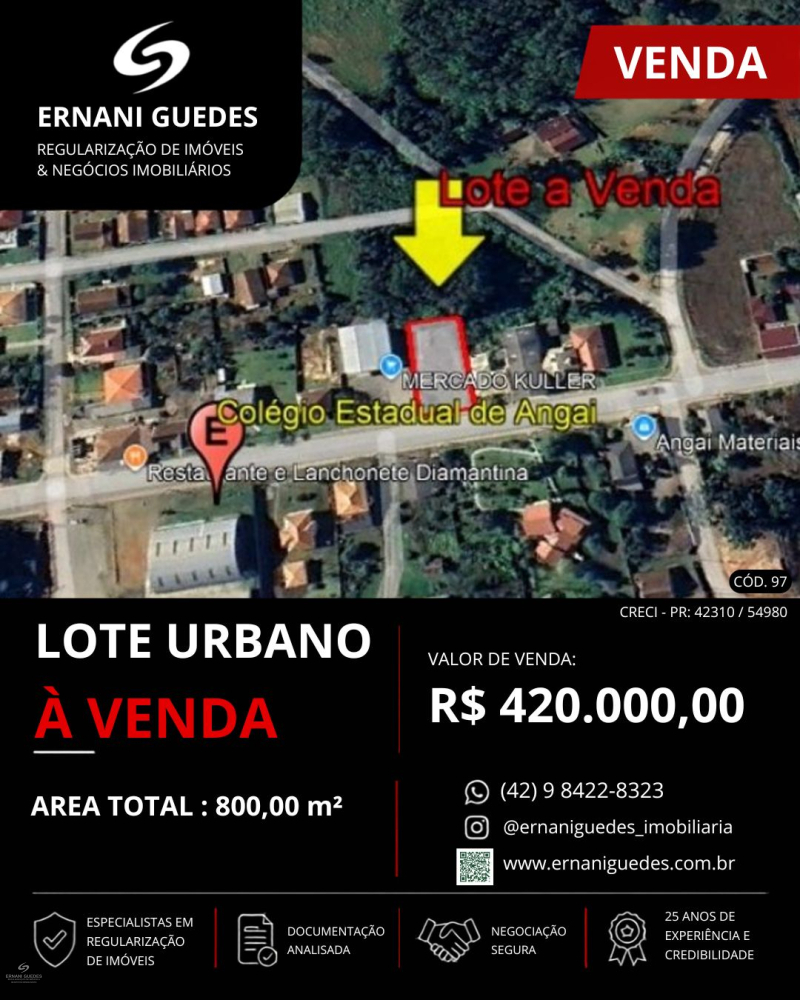 Avenida JK, Angaí - Fernandes Pinheiro /PR